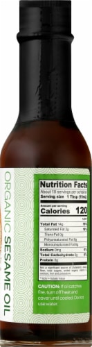J-Basket Organic Sesame Oil Perspective: right