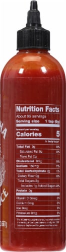 Dynasty Sriracha Chili Sauce Perspective: right