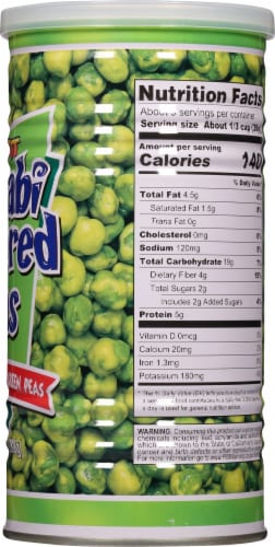 Hapi Snacks Wasabi Peas Perspective: right