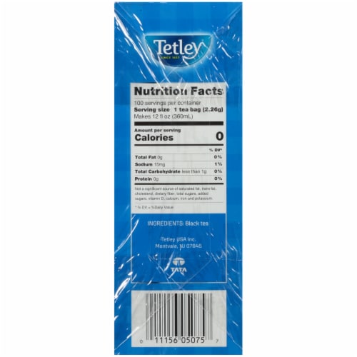 Tetley® Classic Blend Rich Black Tea Bags Perspective: right