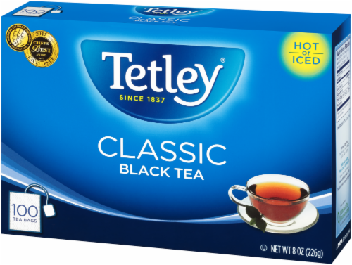 Tetley Classic Black Tea Bags Perspective: right