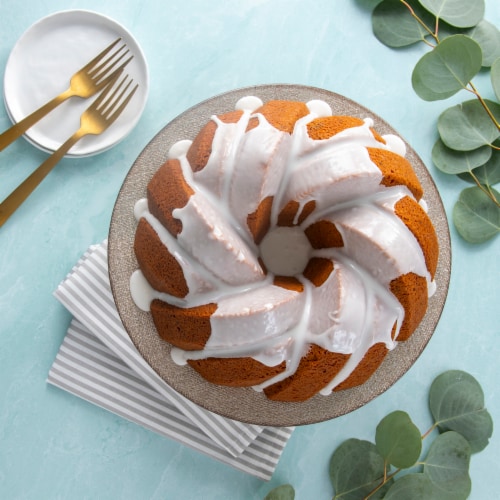 Nordic Ware 75th Anniversary Braided Bundt Pan Perspective: right