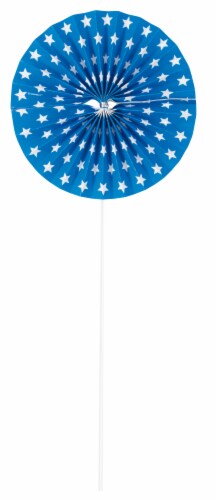 Unique Patriotic Pinwheel Fan Perspective: right