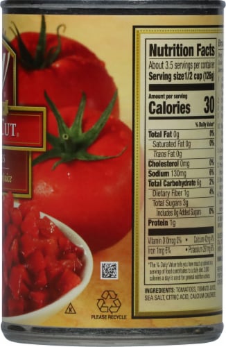 S&W® Petite Cut Diced Tomatoes Perspective: right