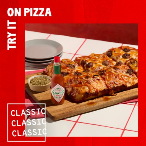Tabasco® Original Red Pepper Sauce Perspective: right
