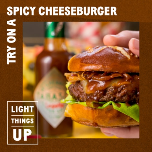 Tabasco Smoked Red Jalapenos Chipotle Pepper Hot Sauce Perspective: right