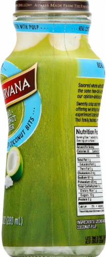 Taste Nirvana Real Coconut Water with Pulp Perspective: right