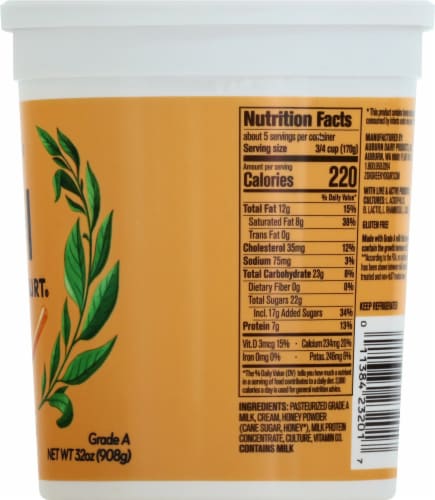 Honey on sale greek yogurt