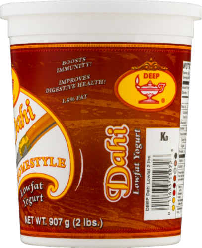 Deep Foods Dahi Lowfat Yogurt Perspective: right