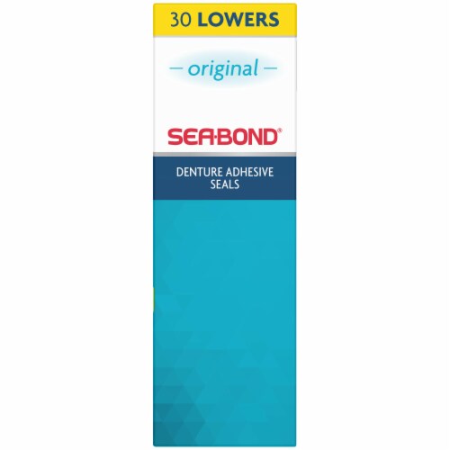 Sea-Bond® Original Denture Adhesive Seals for Lowers Perspective: right