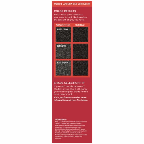 Just For Men AutoStop Comb-In A-60 Jet Black No-Mix Hair Color Perspective: right