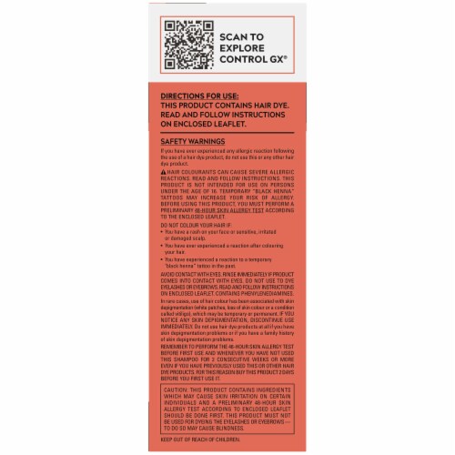 Just For Men Control GX Grey Reducing Beard Wash 4oz 3ct Pack Perspective: right