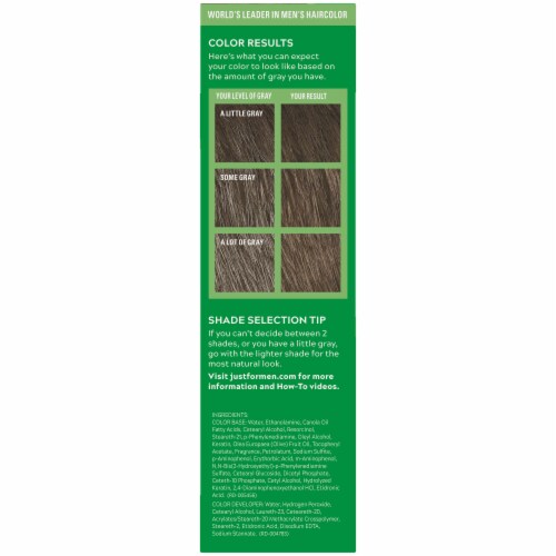 Just For Men® Medium Brown Shampoo-In Color Men's Hair Color Perspective: right