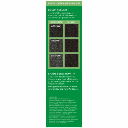 Just For Men® Jet Black Shampoo-In Color Men's Hair Color Perspective: right
