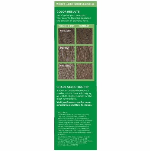 Just For Men Light-Medium Brown H-30 Shampoo-In Color Perspective: right