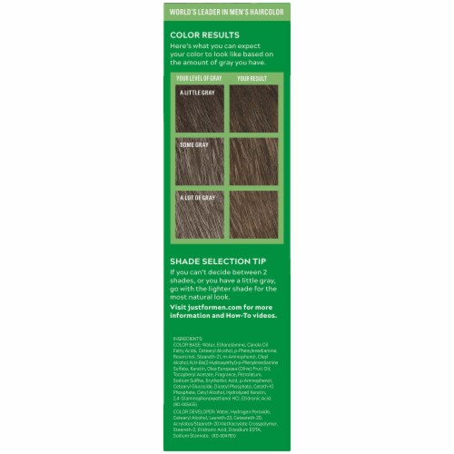 Just For Men Medium-Dark Brown H-40 Shampoo-In Color Perspective: right