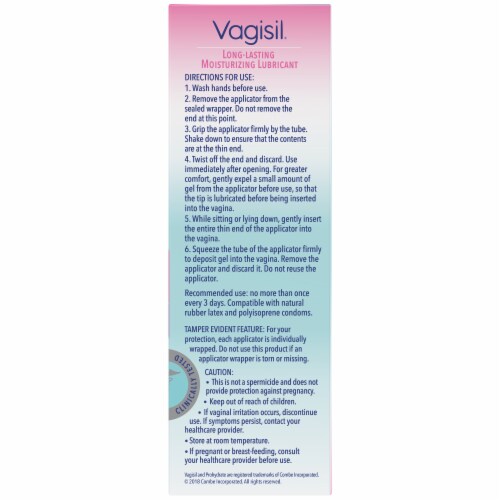 Vagisil® Long Lasting Moisturizing Lubricant (3 Pack) Perspective: right