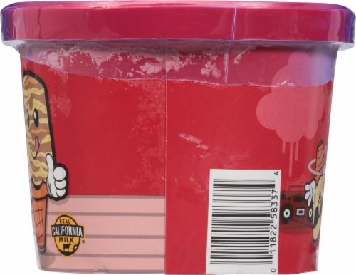 Thrifty Mocha Almond Fudge Ice Cream Tub Perspective: right