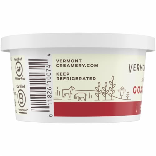 Vermont Creamery Classic Spreadable Goat Cheese Perspective: right