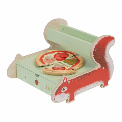 Manhattan Toy Nutty Squirrel Pizzeria Toddler & Kids Pretend Play Cooking Toy Set Perspective: right
