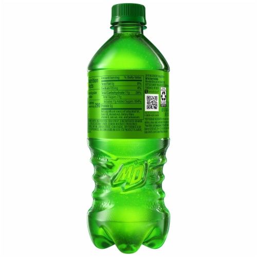 Mountain Dew® Soda Bottle Perspective: right