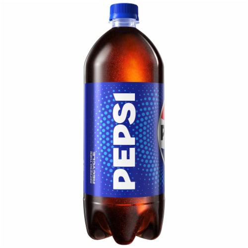 Pepsi Cola® Soda Bottle Perspective: right