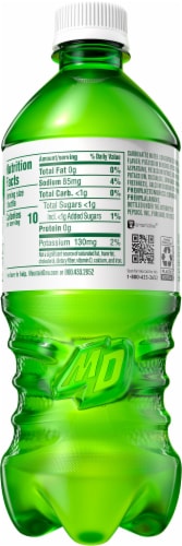 Mountain Dew Diet Caffeine Free Soda Perspective: right