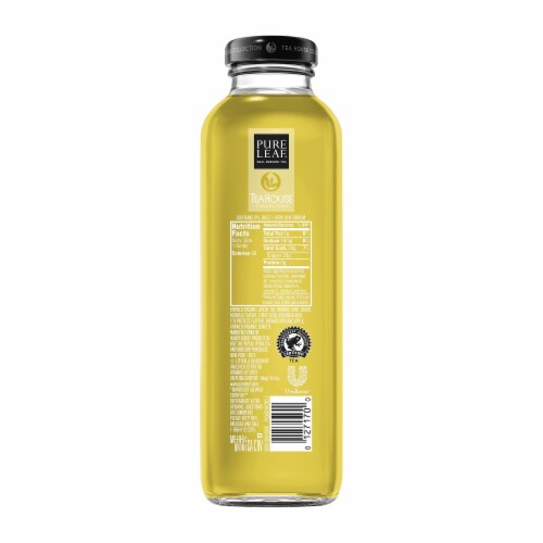 Pure Leaf Teahouse Collection Organic Green Tea Fuji Apple and Ginger 14 oz Bottle Perspective: right