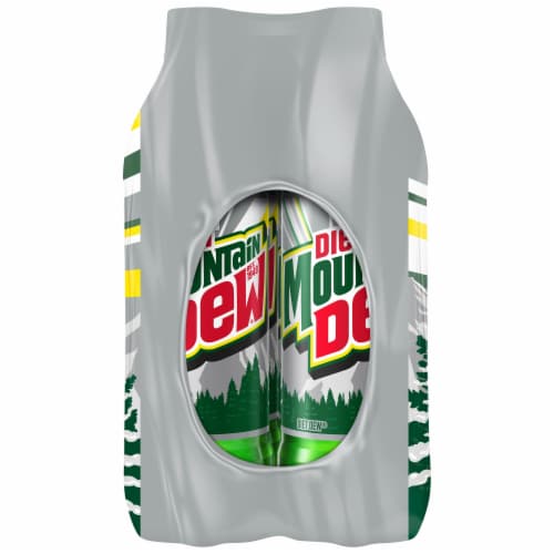 Diet Mountain Dew® Soda Bottles Perspective: right