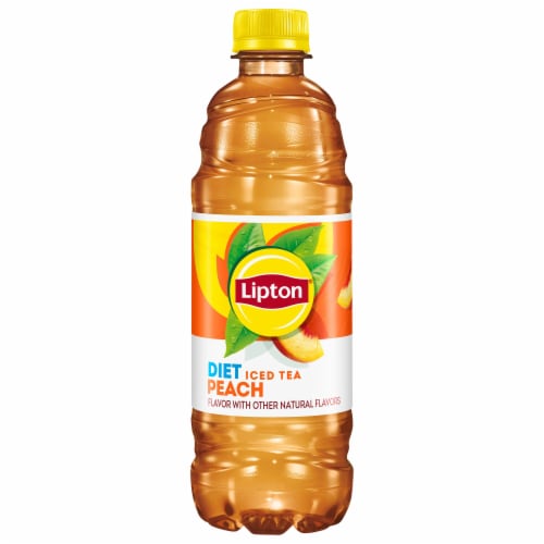 Lipton® Diet Peach Iced Tea Multipack Bottles Perspective: right