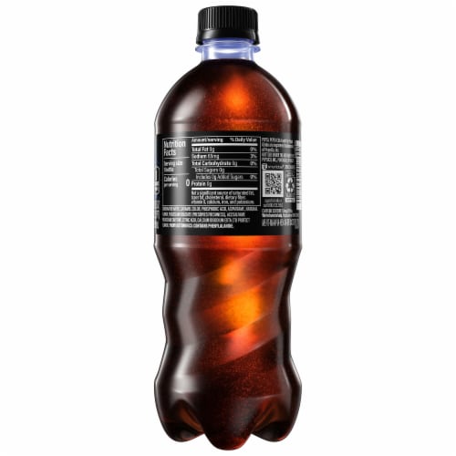 Pepsi Cola® Zero Sugar Soda Bottle Perspective: right