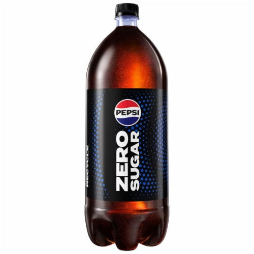 Pepsi Cola® Zero Sugar Soda Bottle Perspective: right