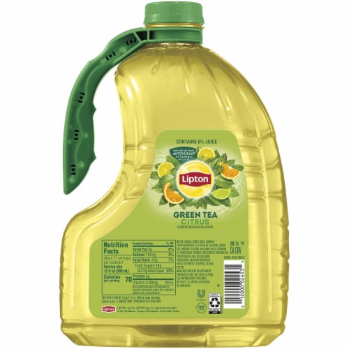 Lipton® Iced Green Tea with Citrus Bottle, 20 fl oz - Food 4 Less