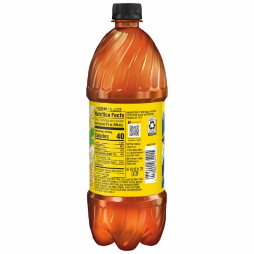 Brisk Half & Half Iced Tea Lemonade 1 Liter Perspective: right