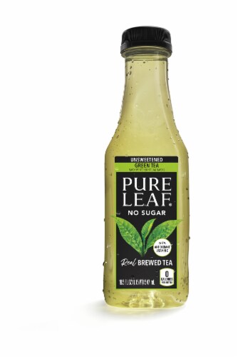 Pure Leaf No Sugar Real Brewed Tea Green Tea Unsweetened 18.5 Fl Oz Perspective: right