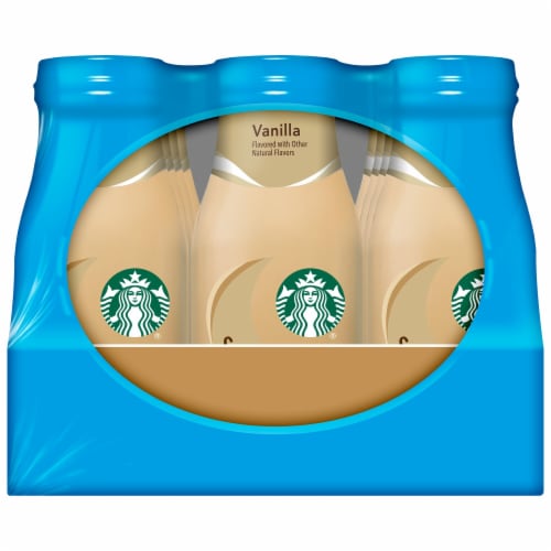 Starbucks® Vanilla Frappuccino Chilled Iced Coffee Drink Perspective: right