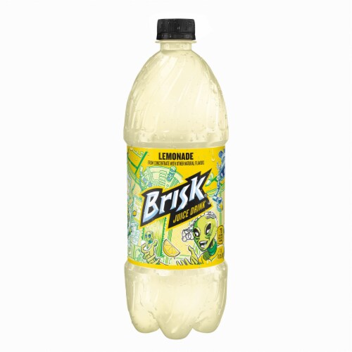 Brisk Juice Drink Lemonade 1 Liter Perspective: right