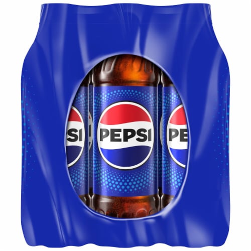 Pepsi Cola® Soda Bottles Perspective: right