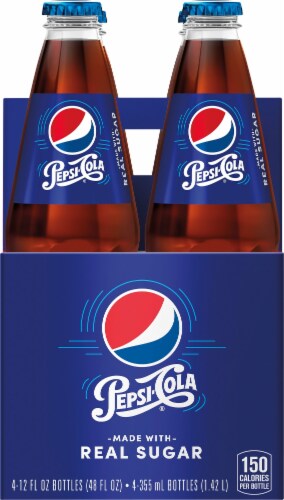 Pepsi Cola Soda Bottles Perspective: right