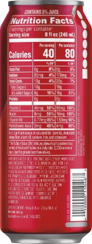 Mountain Dew® Kickstart Fruit Punch Energy Drink Can Perspective: right