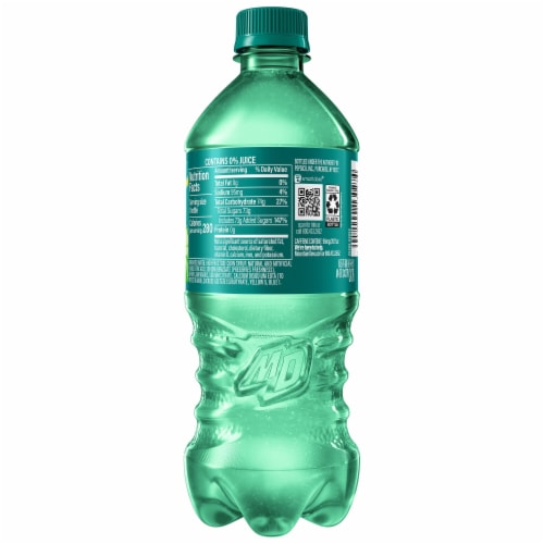 Mountain Dew Baja Blast Soda Bottles