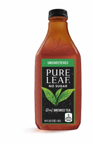 Pure Leaf Unsweetened Black Brewed Iced Tea Perspective: right