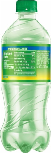 Sierra Mist® Lemon Lime Soda Bottle Perspective: right