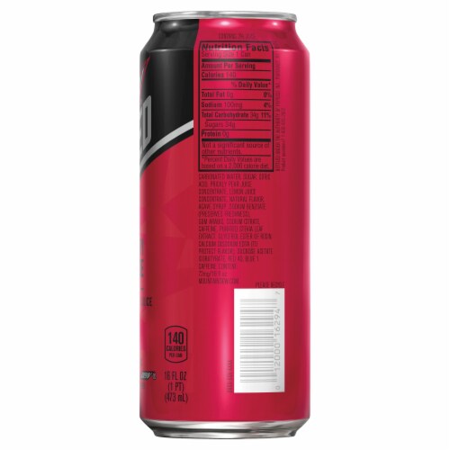 Mountain Dew Spiked Raspberry Lemonade Perspective: right
