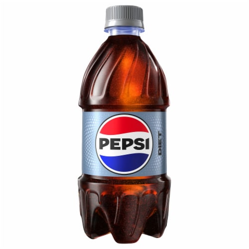 Diet Pepsi Cola® Soda Bottles Perspective: right