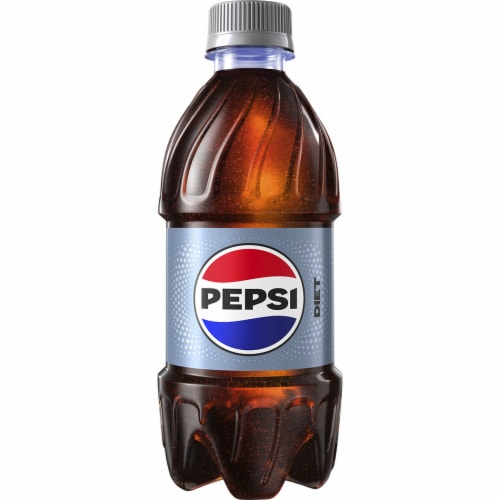Diet Pepsi Cola® Zero Sugar Soda Bottles Perspective: right