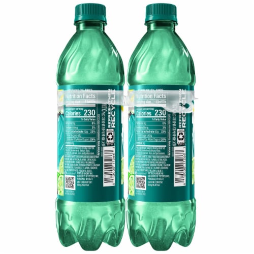 Mountain Dew® Baja Blast Soda Bottles Perspective: right