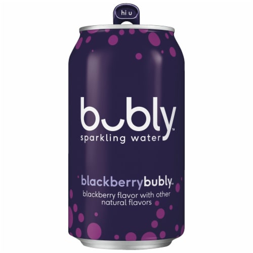 Bubly™ Blackberry Flavored Sparkling Water Cans