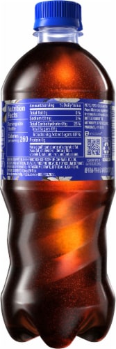 Pepsi Vanilla Soda Bottle Perspective: right