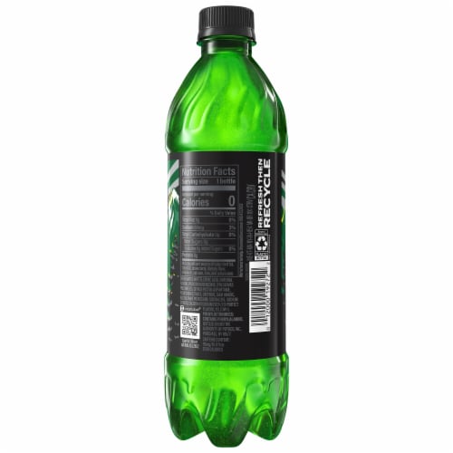 Mountain Dew® Zero Sugar Soda Bottles Perspective: right